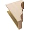 Ekena Millwork 9"W x 18"D x 27"H Classic Asheboro Rough Cedar Woodgrain TimberThane Corbel, Primed Tan CORUR09X18X27ASHRCPR - alternate 3